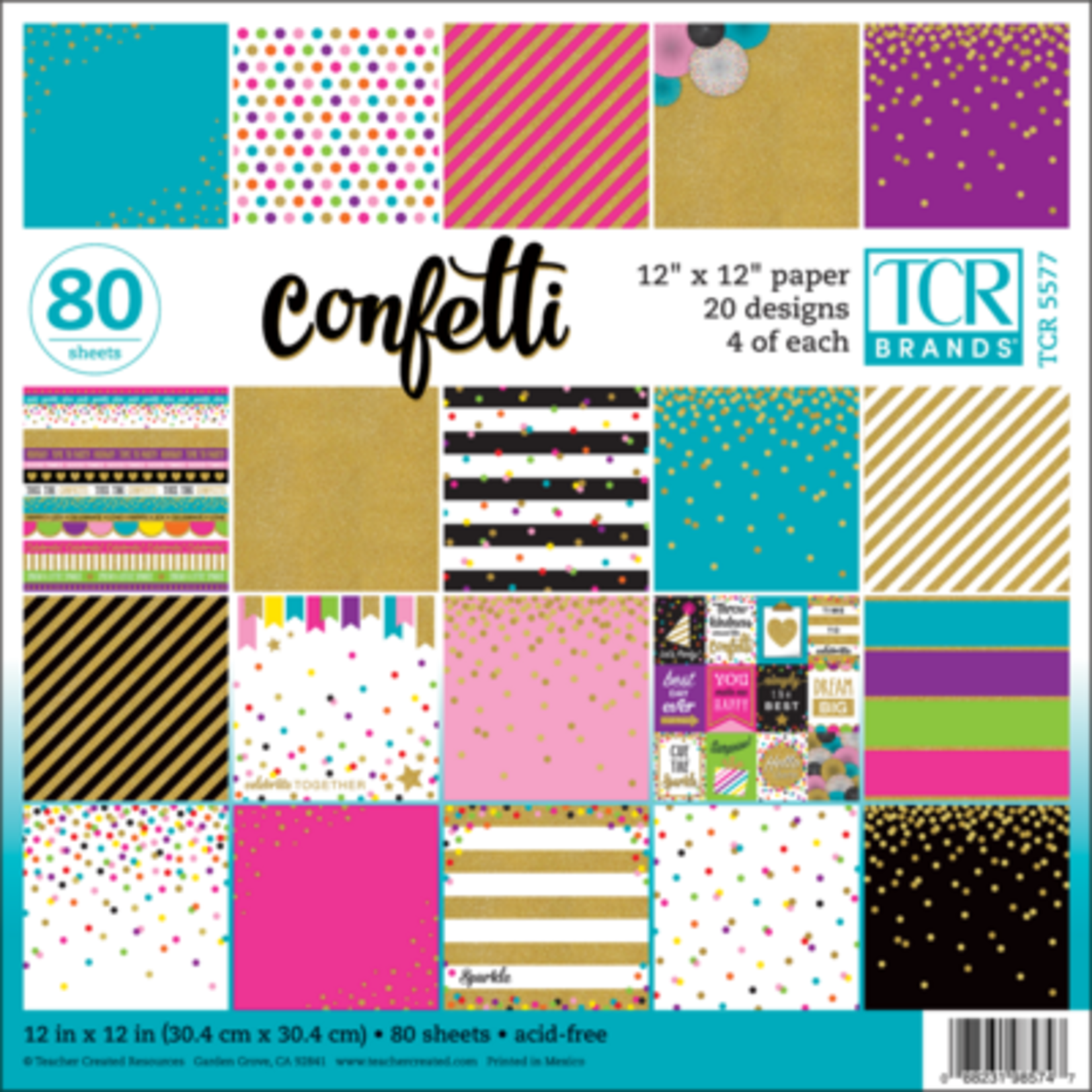 TEACHER CREATED RESOURCES Confetti Project Paper