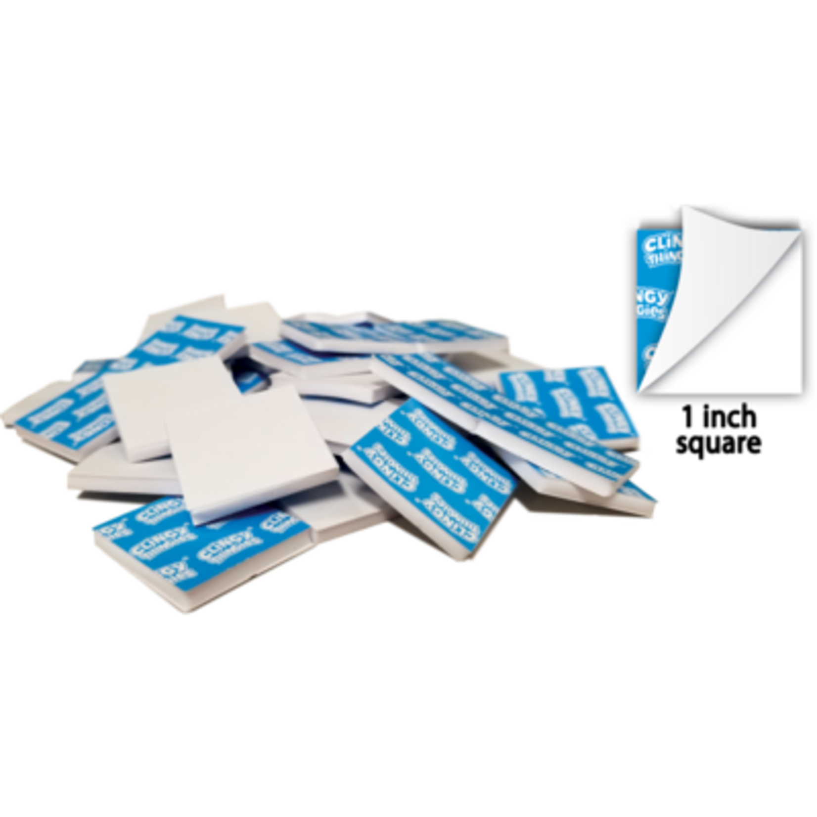 TEACHER CREATED RESOURCES Clingy Thingies Adhesive 1" Squares