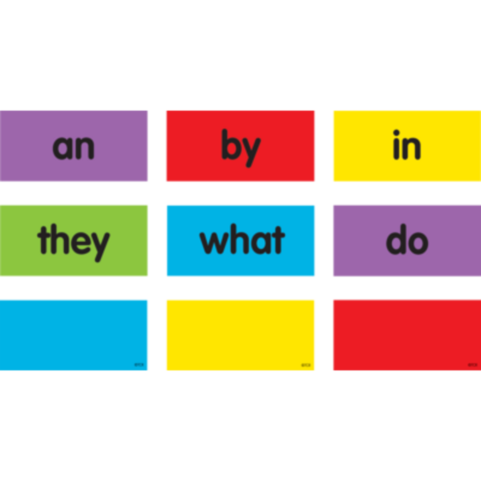 TEACHER CREATED RESOURCES Clingy Thingies Sight Words 1-50