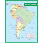 TEACHER CREATED RESOURCES South America Map Chart