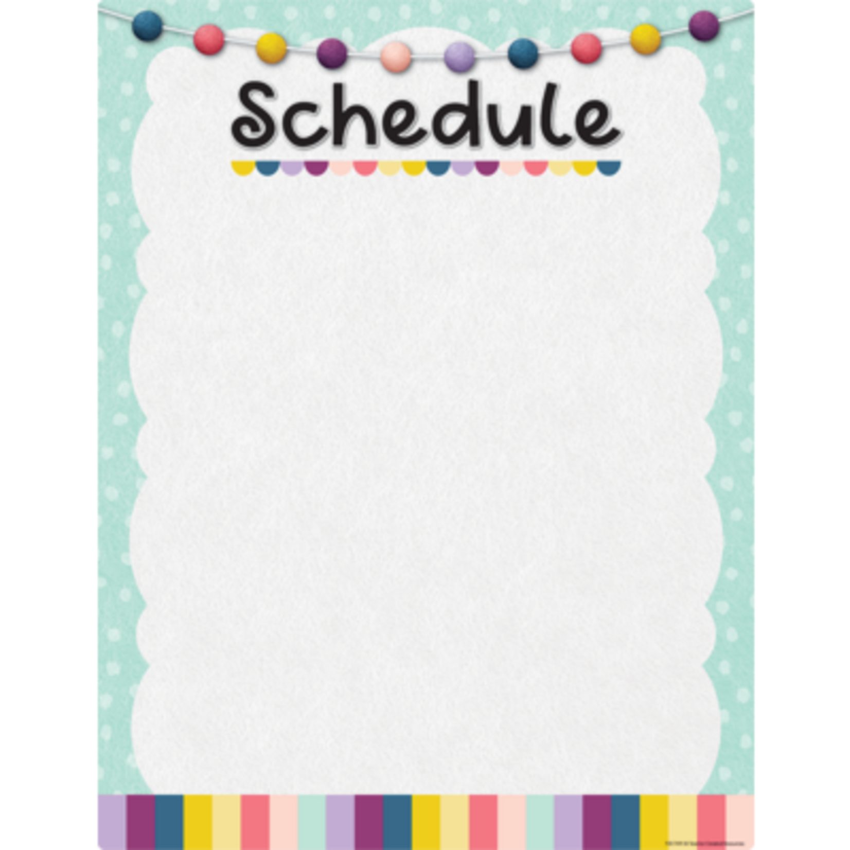 TEACHER CREATED RESOURCES Oh Happy Day Schedule Write-On/Wipe-Off Chart