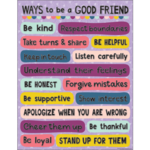 TEACHER CREATED RESOURCES Oh Happy Day Ways to be a Good Friend Chart