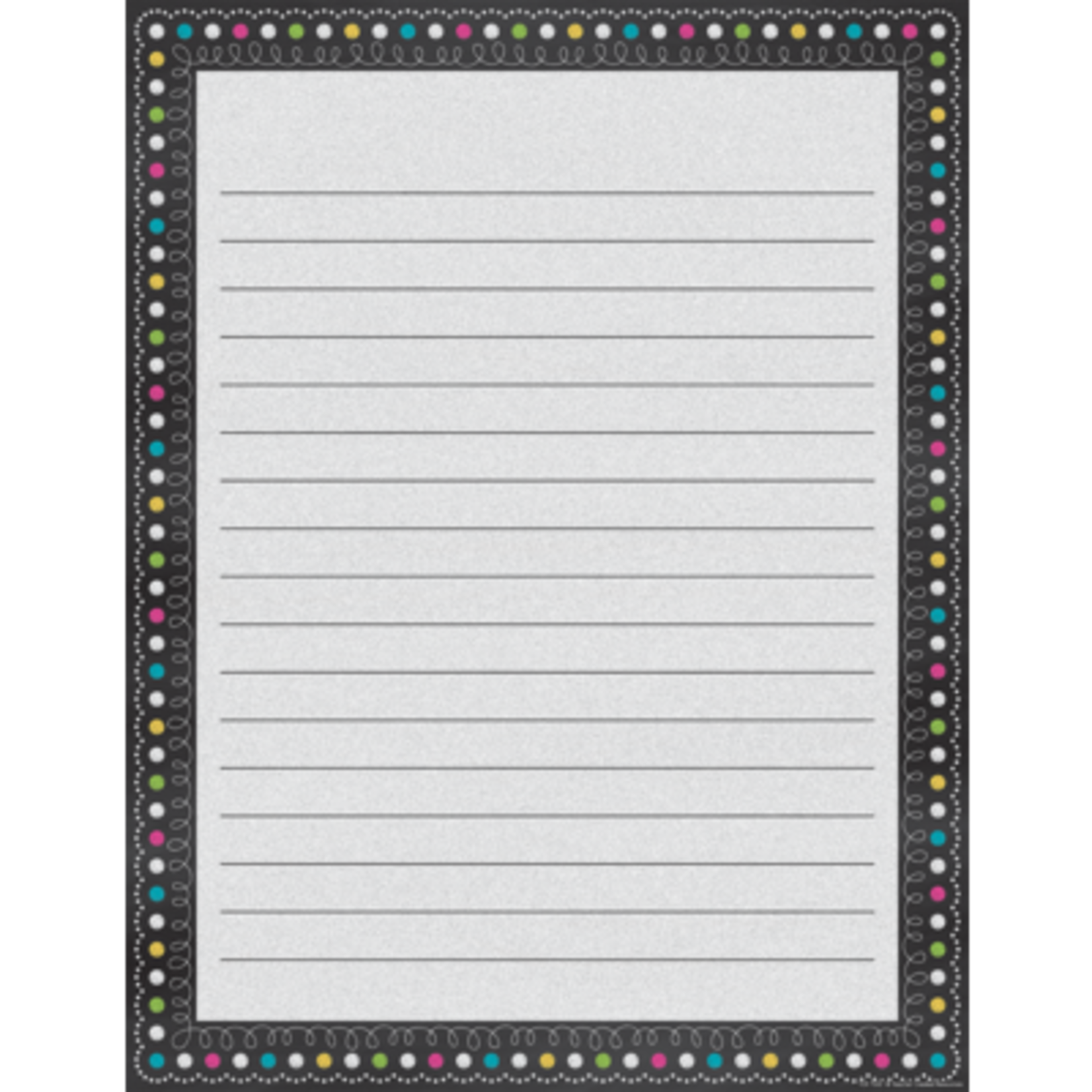 TEACHER CREATED RESOURCES Chalkboard Brights Lined Chart