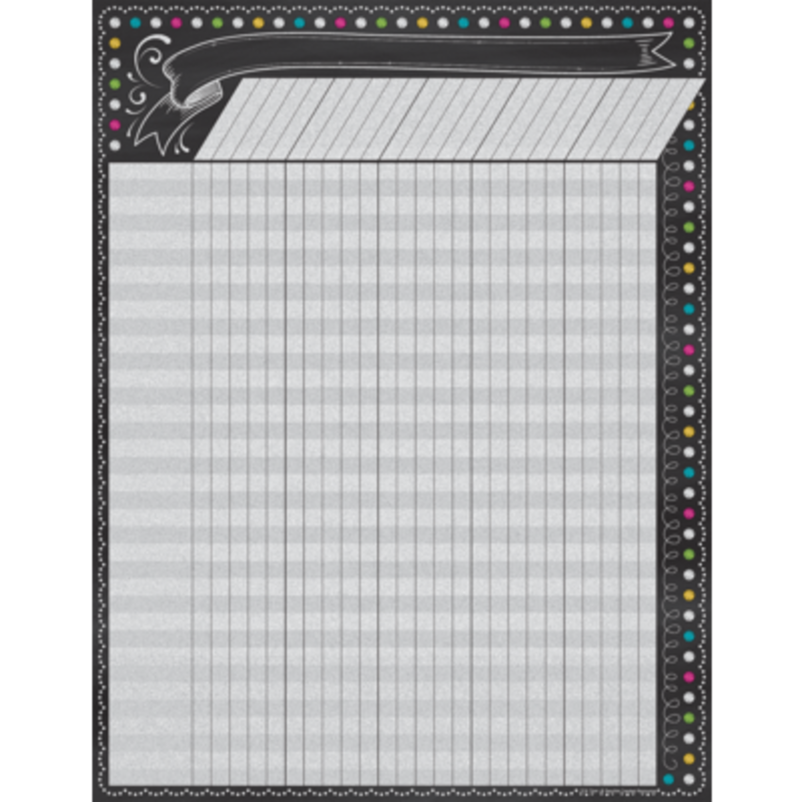 TEACHER CREATED RESOURCES Chalkboard Brights Incentive Chart