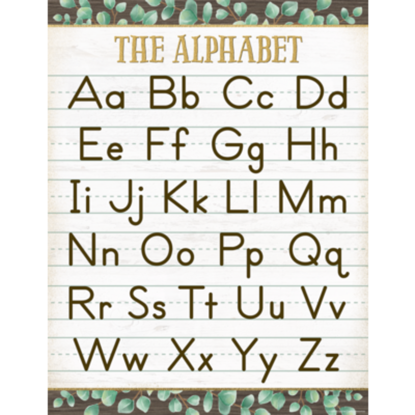 TEACHER CREATED RESOURCES Eucalyptus The Alphabet Chart