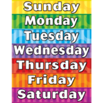 TEACHER CREATED RESOURCES Days of the Week Chart