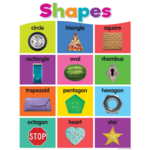 TEACHER CREATED RESOURCES Colorful Shapes Chart