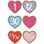 TEACHER CREATED RESOURCES Home Sweet Classroom Hearts Calendar Days