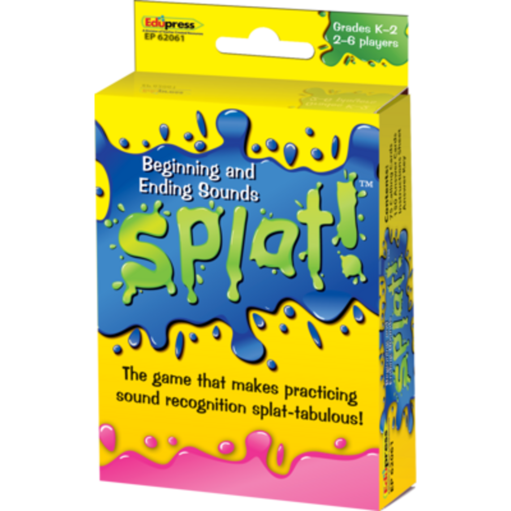 TEACHER CREATED RESOURCES Beginning and Ending Sounds Splat Game