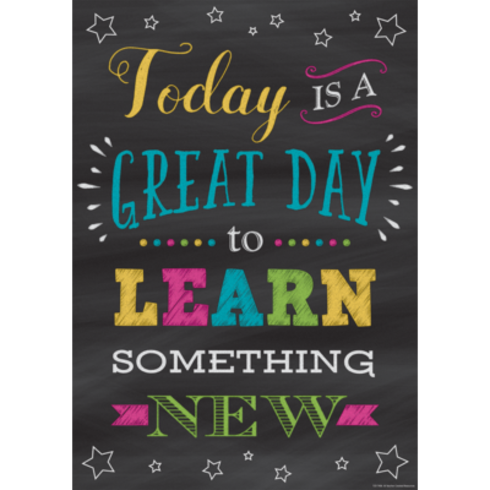 TEACHER CREATED RESOURCES Today Is a Great Day to Learn Something New Positive Poster