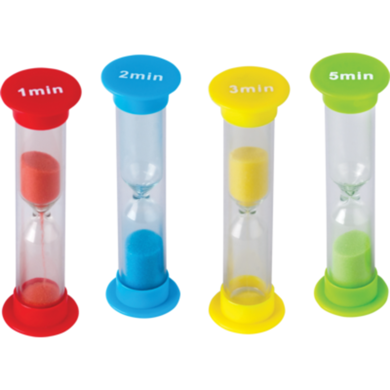TEACHER CREATED RESOURCES Small Sand Timers Combo 4-Pack