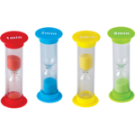 TEACHER CREATED RESOURCES Mini Sand Timers Combo 4-Pack