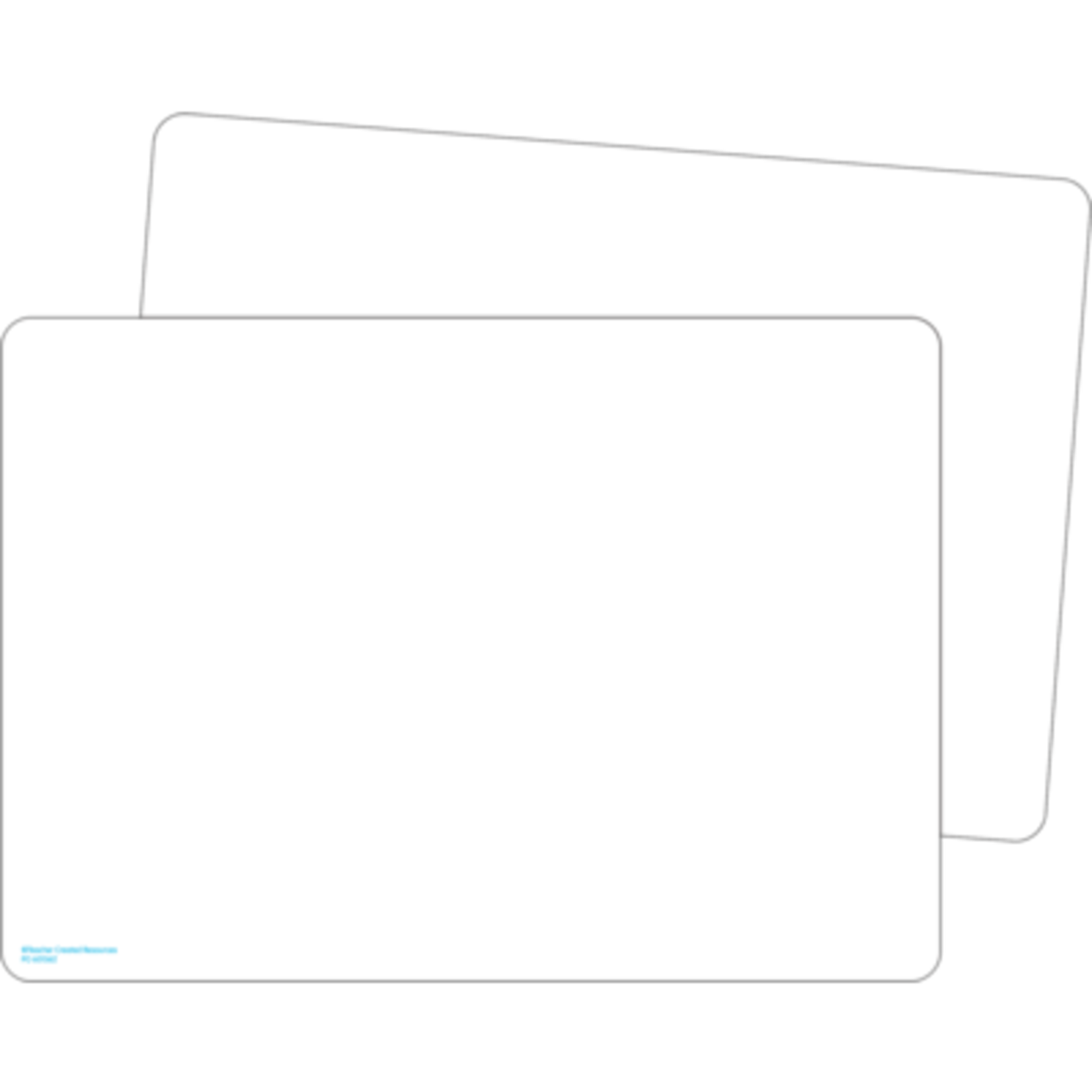 TEACHER CREATED RESOURCES Double-Sided Premium Blank Dry Erase Boards Set of 10