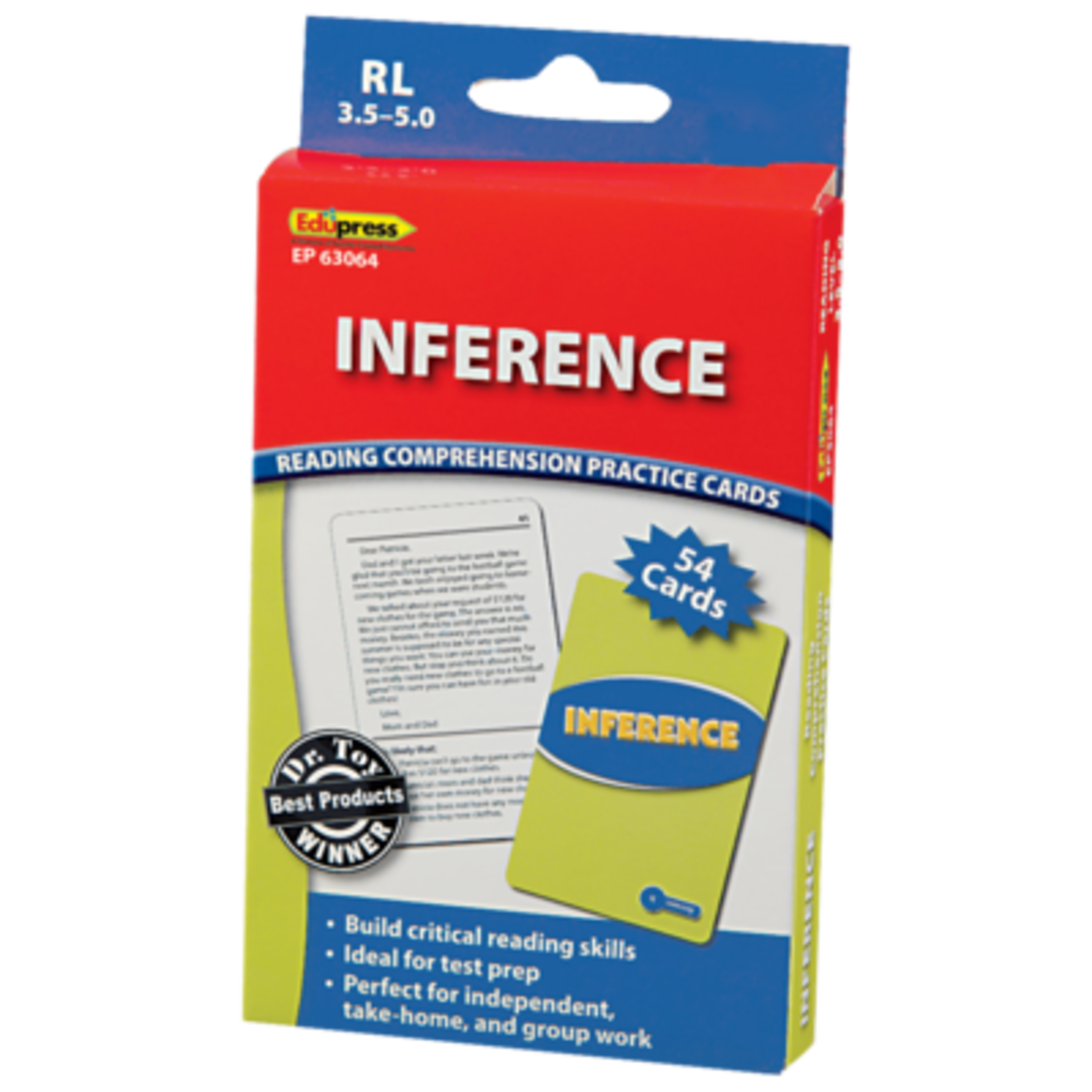 TEACHER CREATED RESOURCES Inference Practice Cards Blue Level