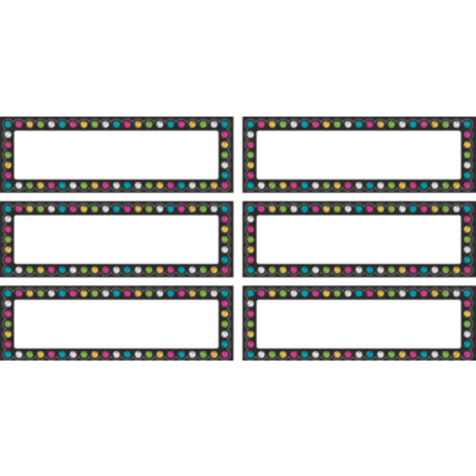 TEACHER CREATED RESOURCES Chalkboard Brights Labels Magnetic Accents