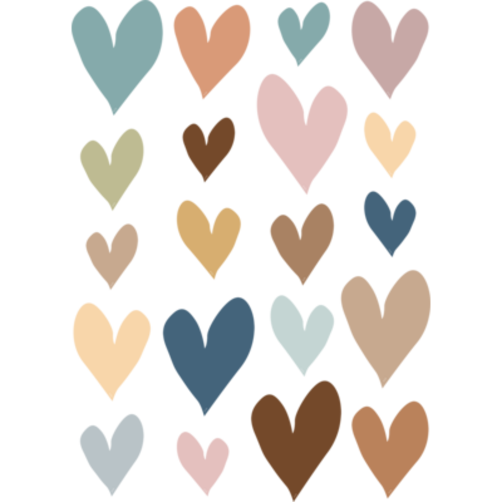 TEACHER CREATED RESOURCES Everyone is Welcome Hearts Accents - Assorted Sizes
