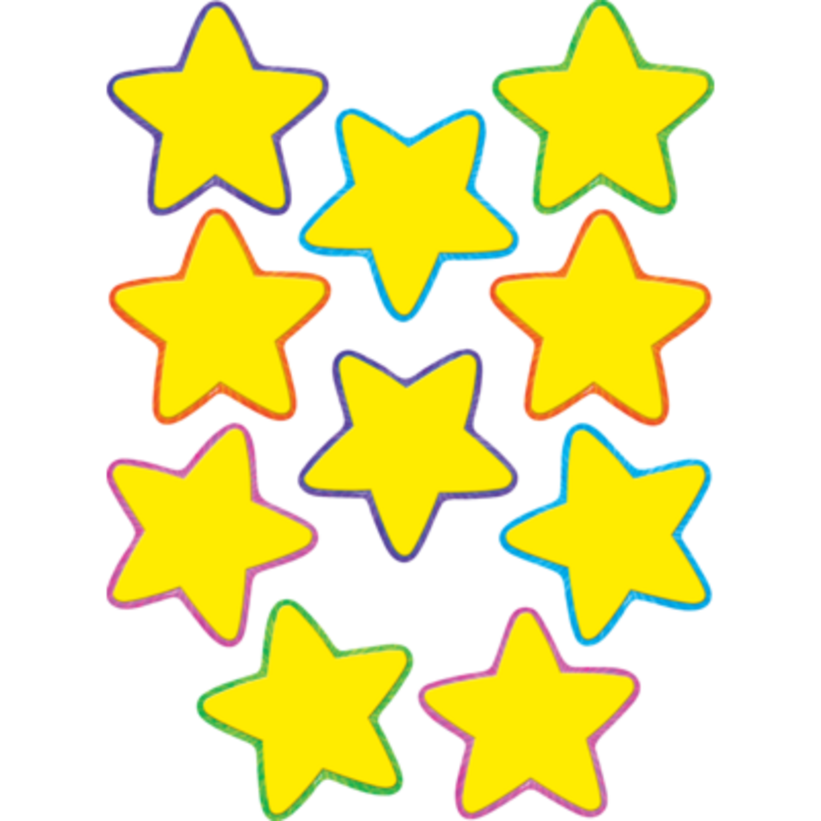 TEACHER CREATED RESOURCES Yellow Stars Accents