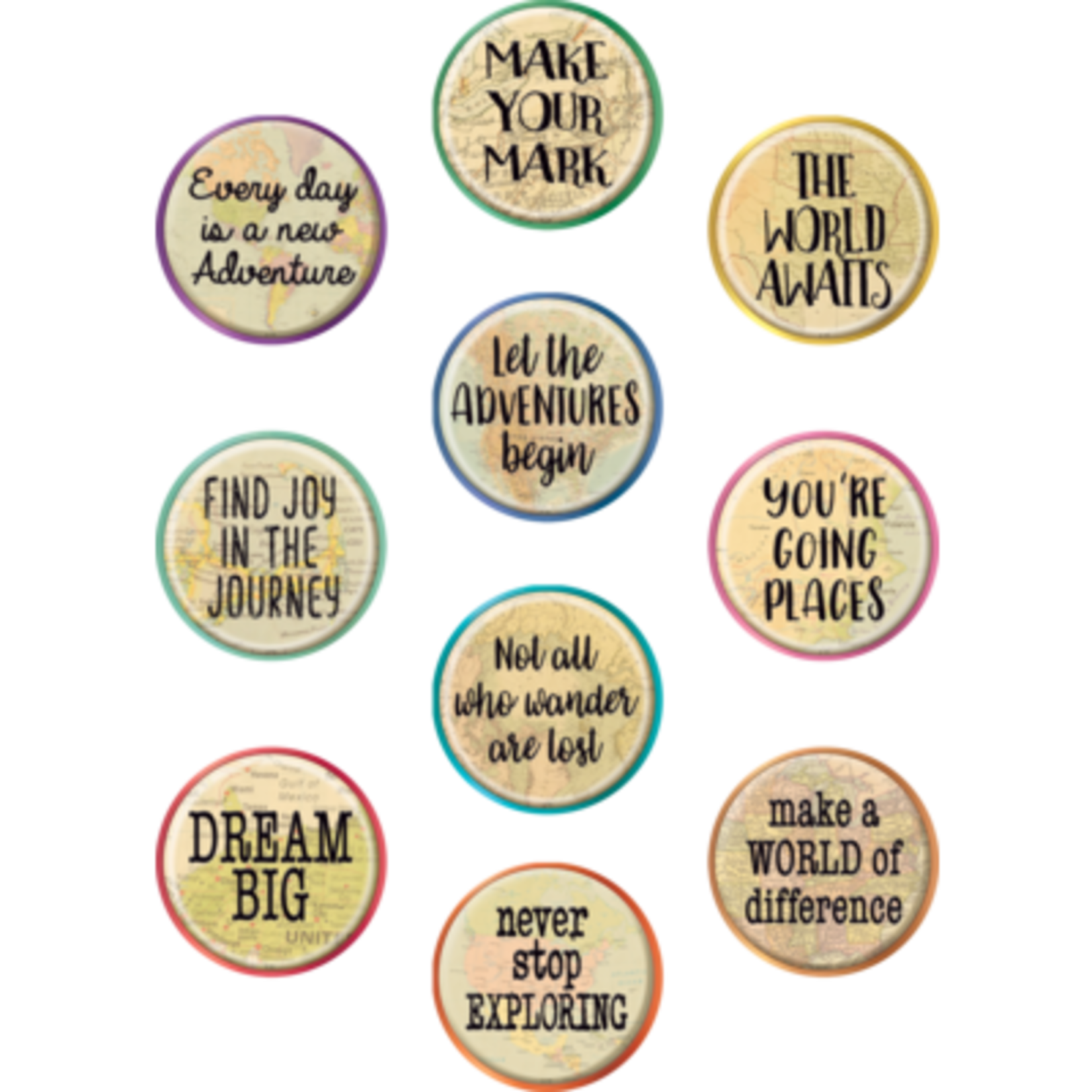 TEACHER CREATED RESOURCES Travel the Map Positive Sayings Accents