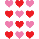 TEACHER CREATED RESOURCES Hearts Mini Accents