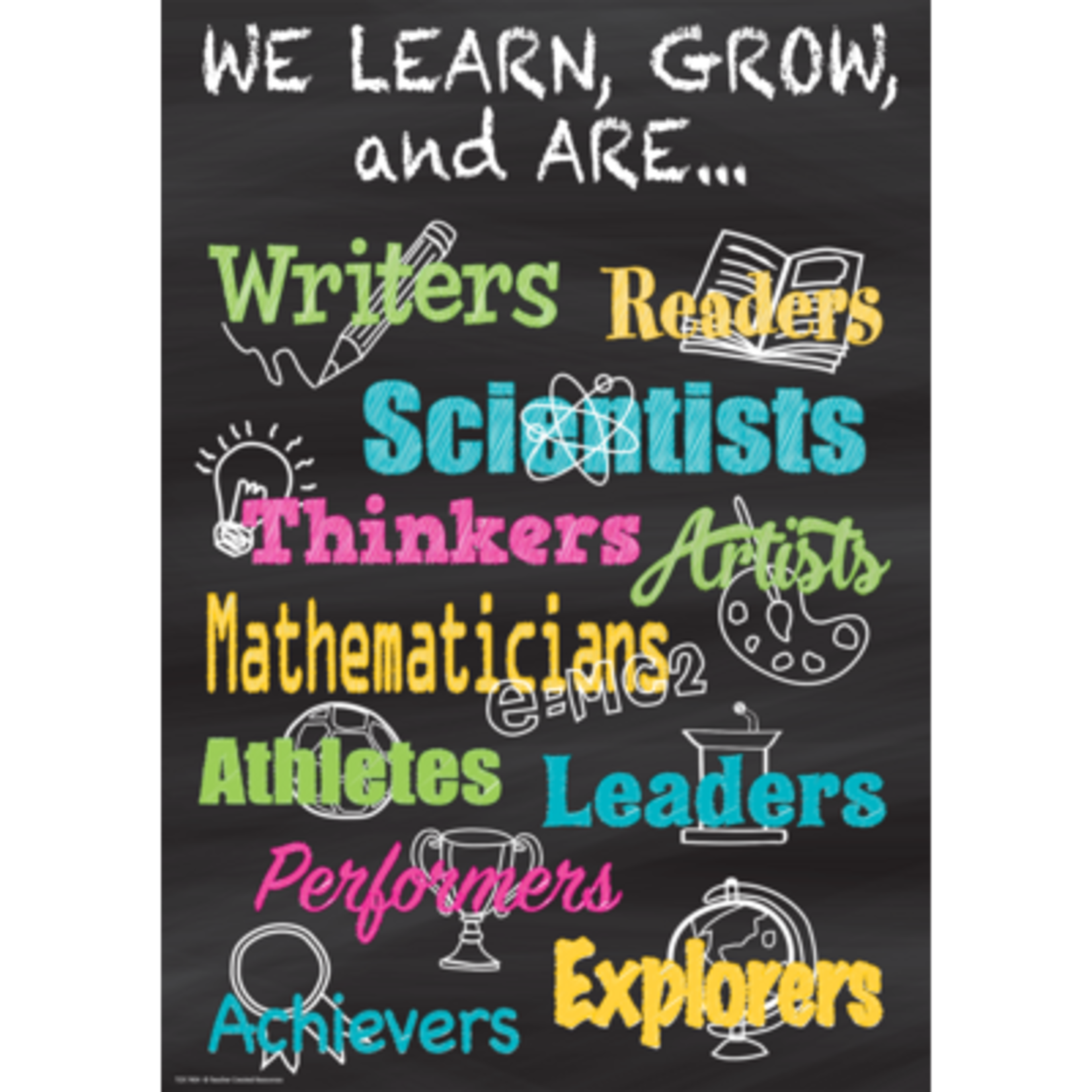 TEACHER CREATED RESOURCES We Learn, Grow, and Are...Positive Poster