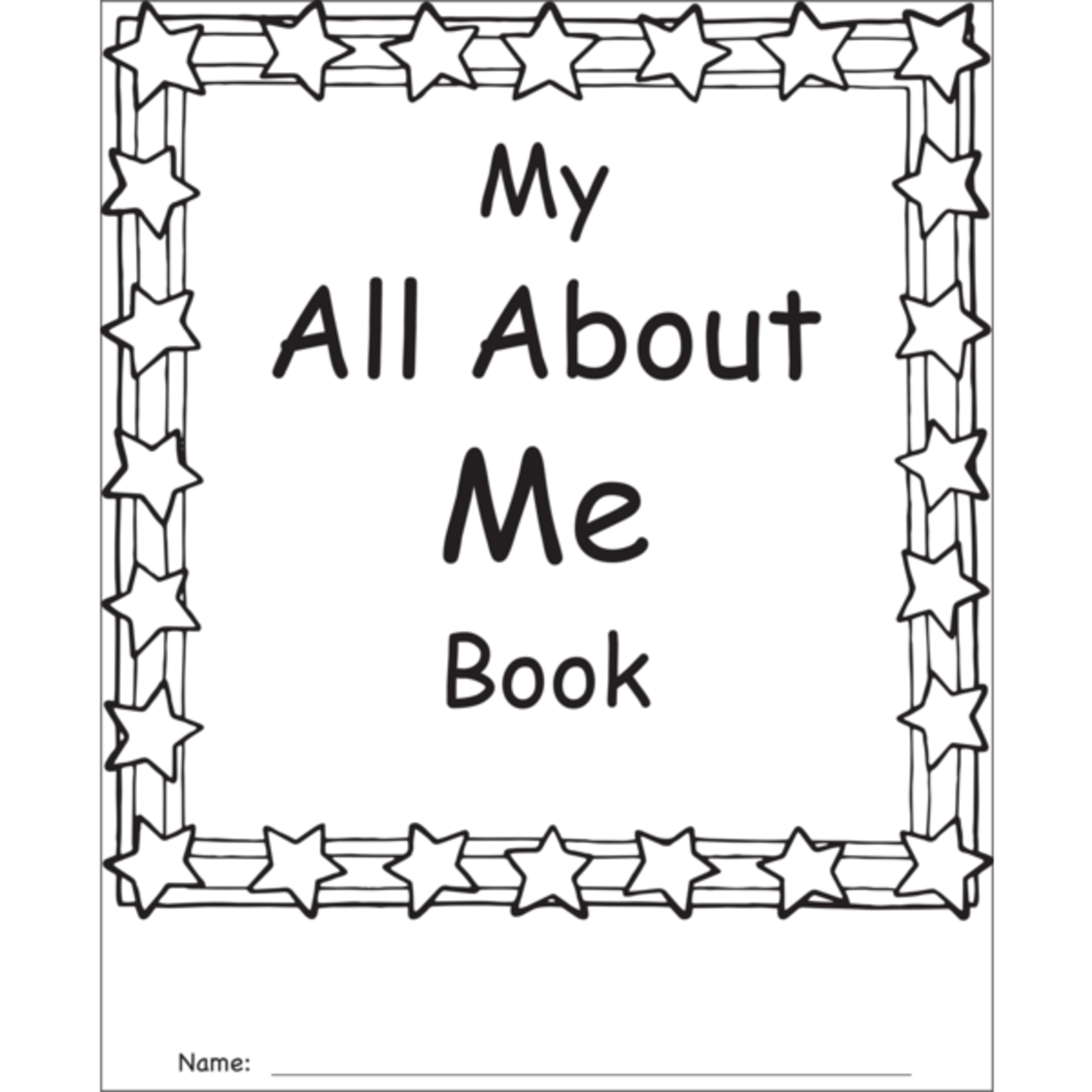 TEACHER CREATED RESOURCES My Own All About Me Book Grades 1-2