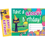 TEACHER CREATED RESOURCES Pete the Cat Groovy Birthday Bookmark Awards