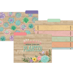 TEACHER CREATED RESOURCES Rustic Bloom File Folders
