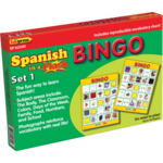 TEACHER CREATED RESOURCES Spanish in a Flash Bingo Game Set 1