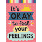 TEACHER CREATED RESOURCES CLM It’s Okay to Feel Your Feelings Positive Poster