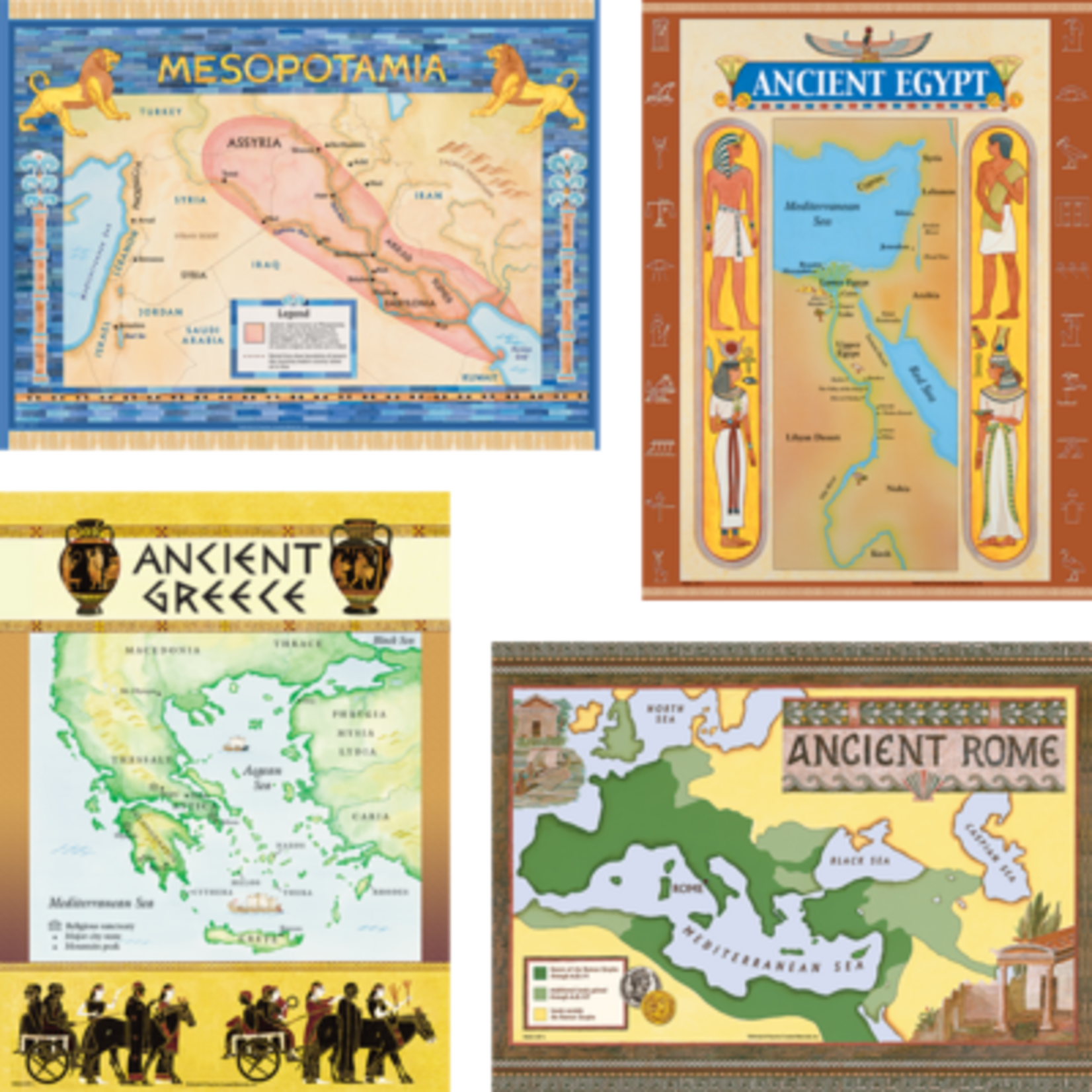 TEACHER CREATED RESOURCES Ancient Civilizations Bulletin Board Display Set