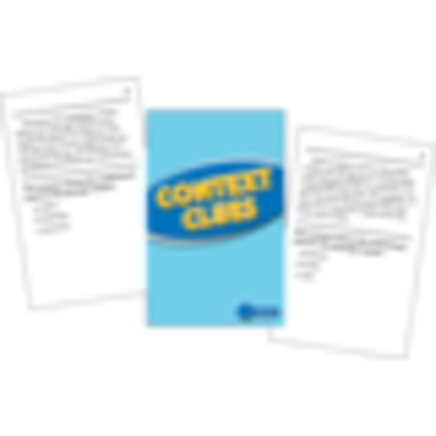 TEACHER CREATED RESOURCES Context Clues Practice Cards Blue Level