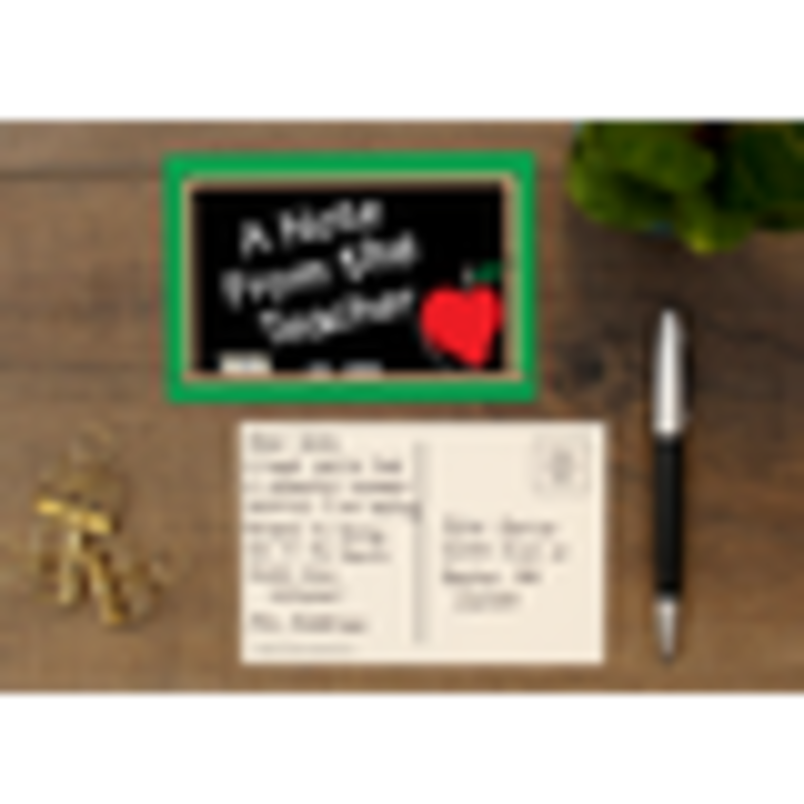 TEACHER CREATED RESOURCES A Note From the Teacher Postcards