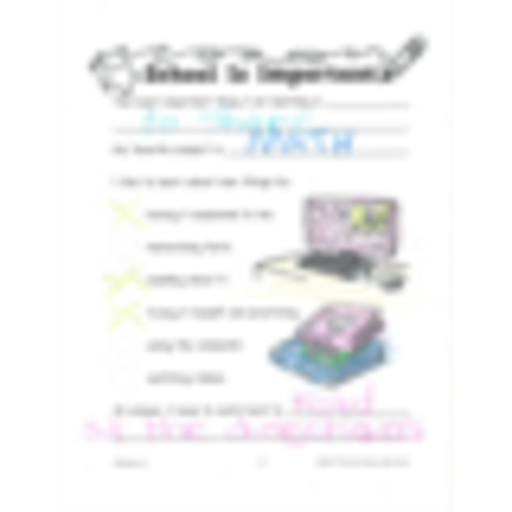 TEACHER CREATED RESOURCES My Own All About Me Book Grades 1-2