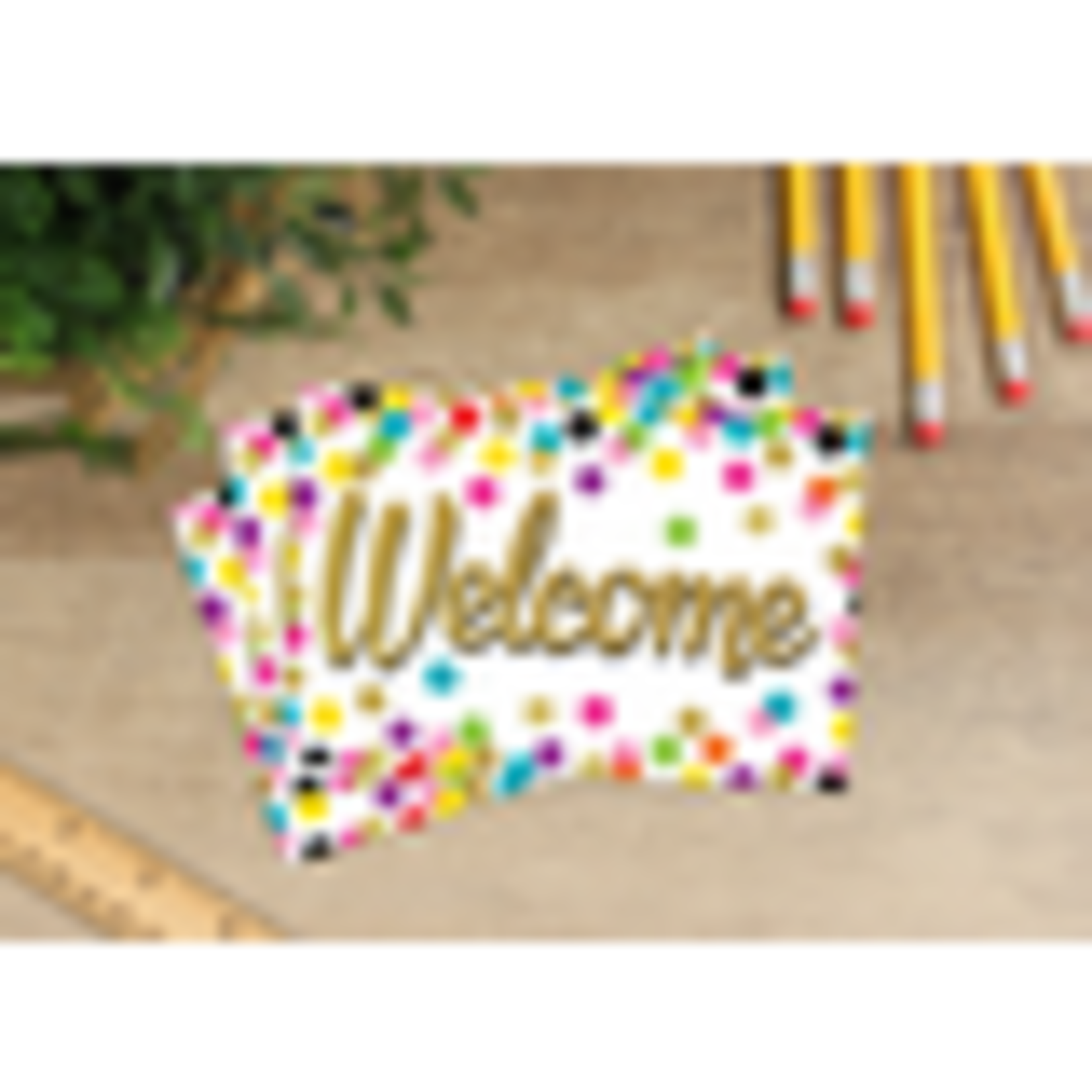 TEACHER CREATED RESOURCES Confetti Welcome Postcards