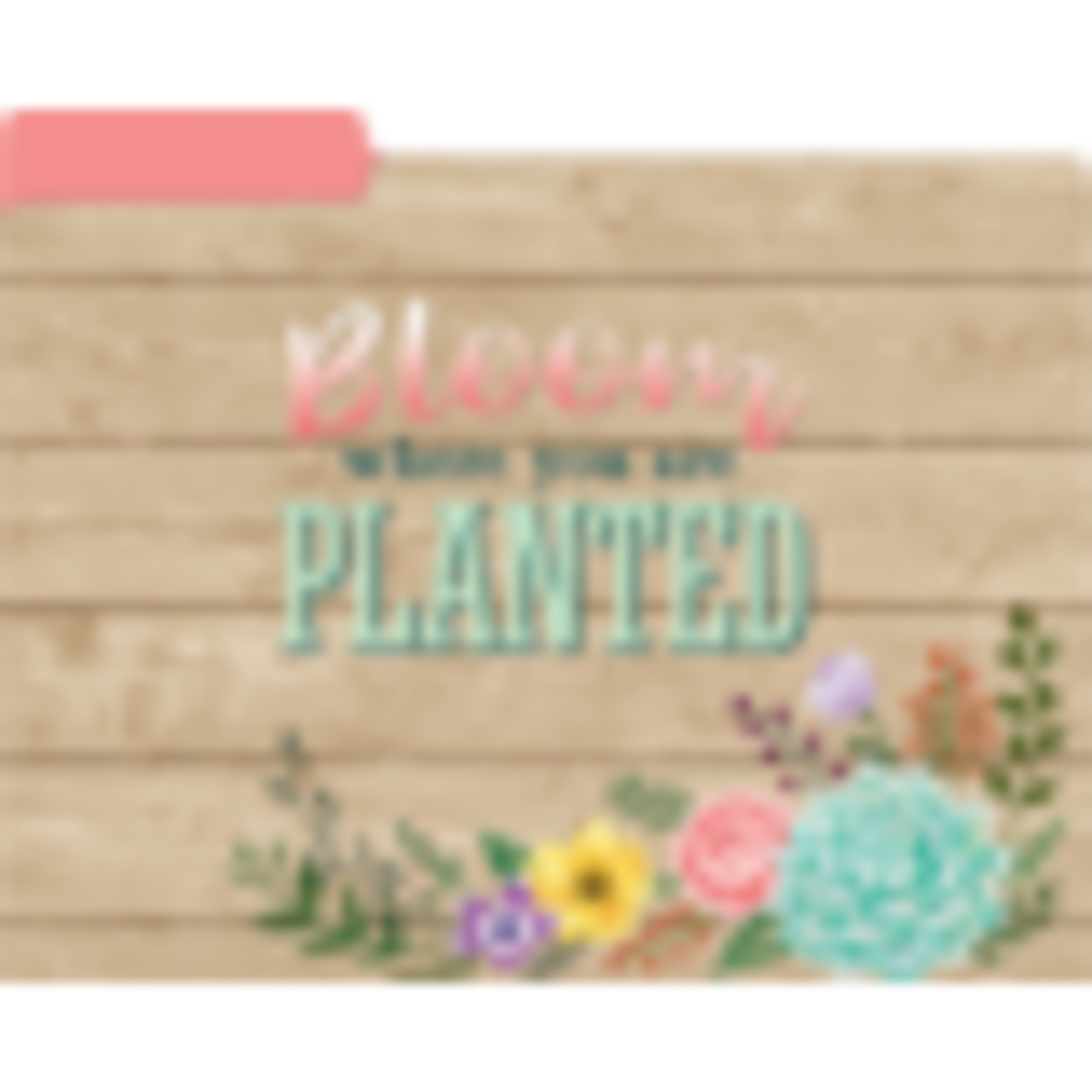 TEACHER CREATED RESOURCES Rustic Bloom File Folders