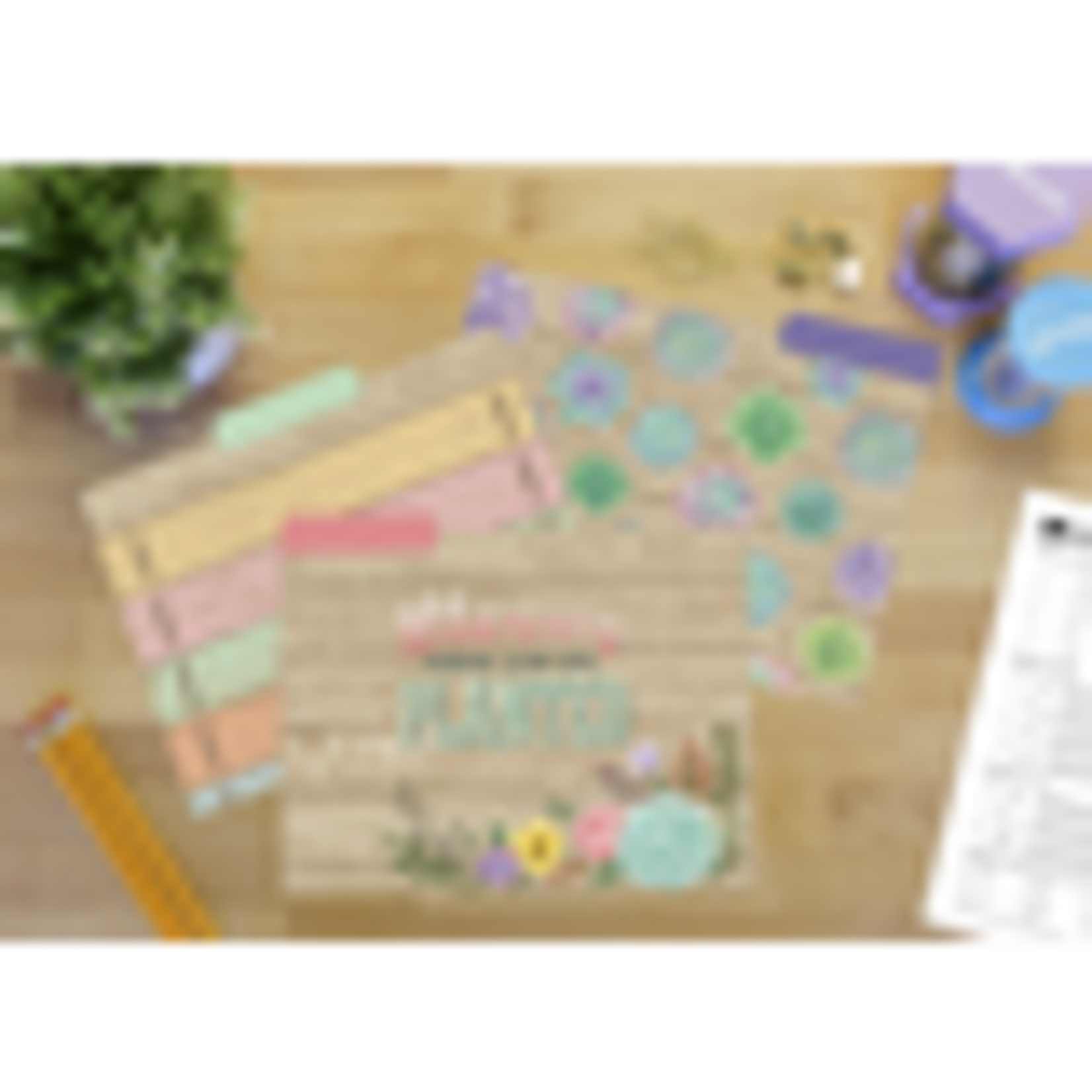 TEACHER CREATED RESOURCES Rustic Bloom File Folders