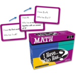 TEACHER CREATED RESOURCES I Have, Who Has Math Game Grade 3-4