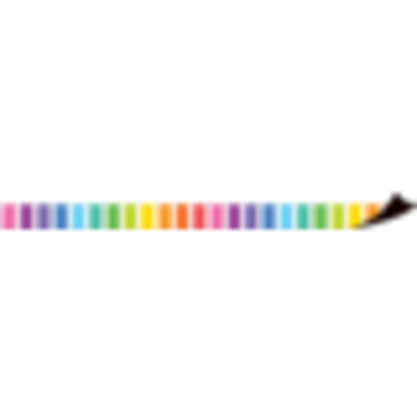 TEACHER CREATED RESOURCES Colorful Stripes Magnetic Border