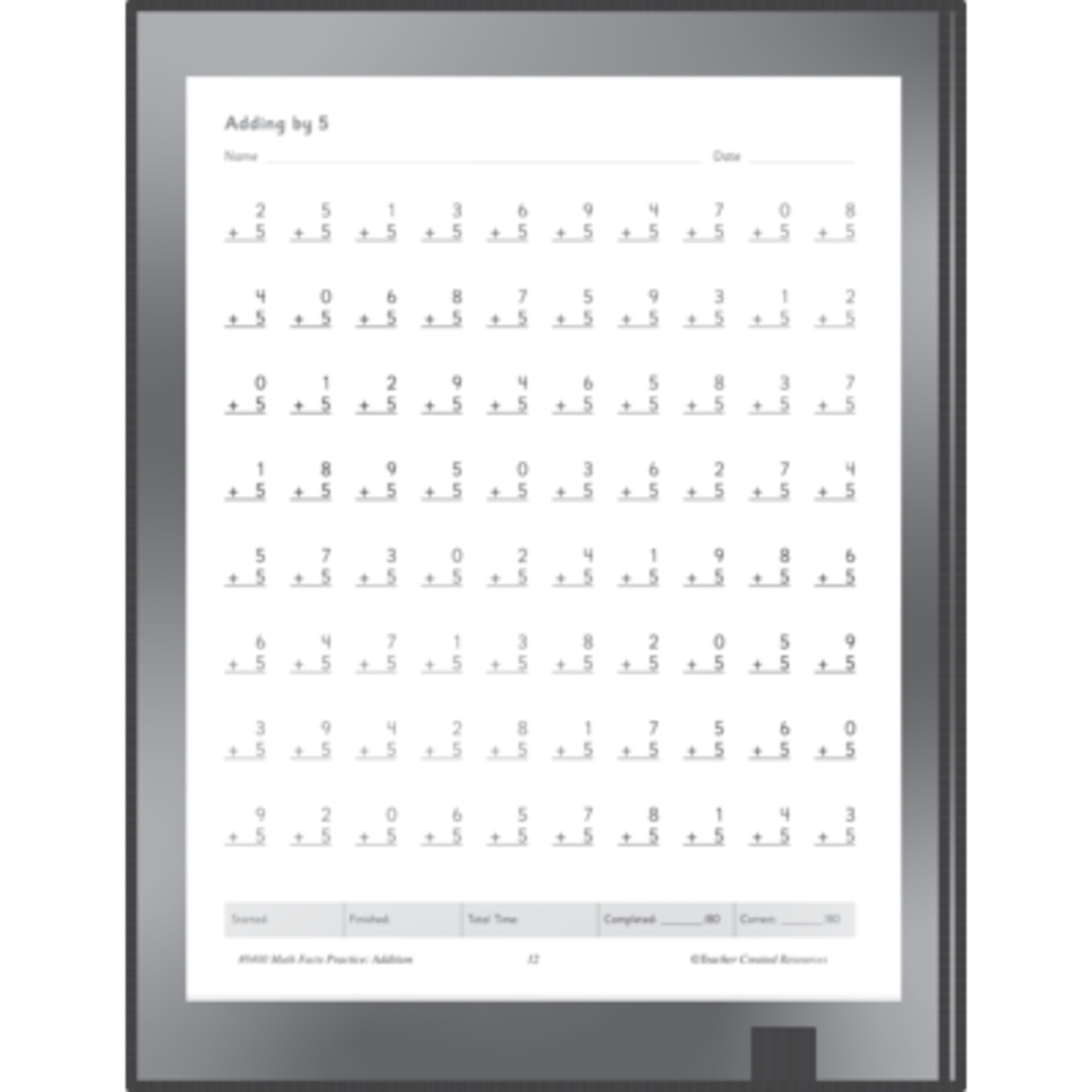 TEACHER CREATED RESOURCES Deluxe Dry-Erase Pocket