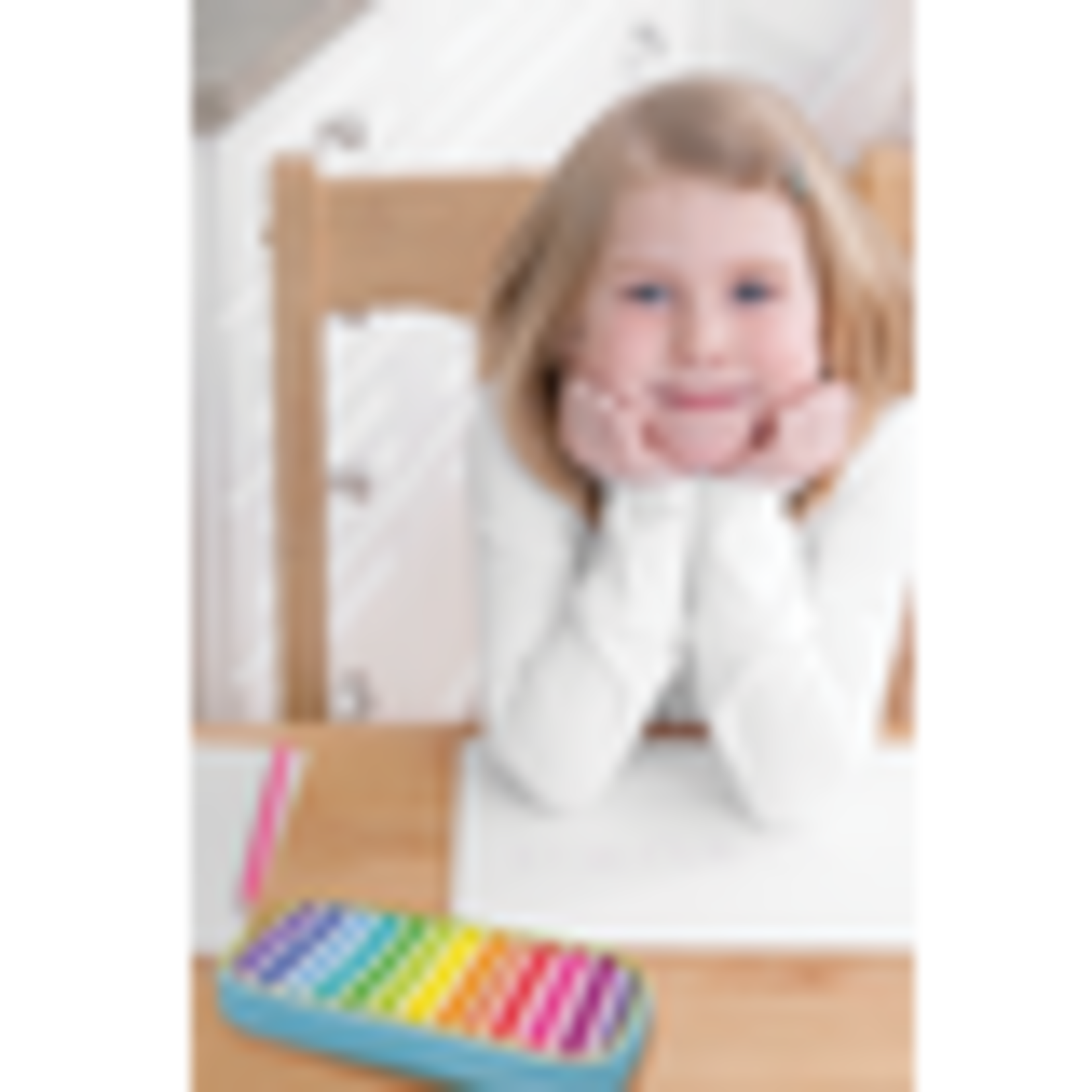 TEACHER CREATED RESOURCES Colorful Stripes Pencil Case