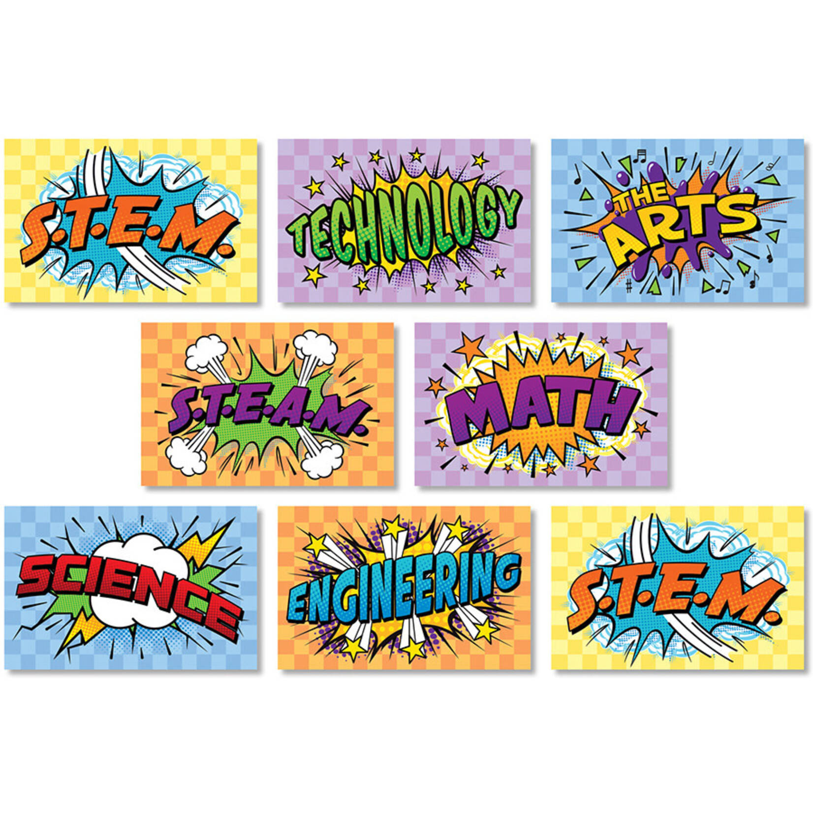 NORTH STAR TEACHER RESOURCES STEM & STEAM Bulletin Board Set