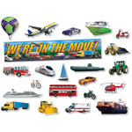 NORTH STAR TEACHER RESOURCES Transportation Bulletin Board Set