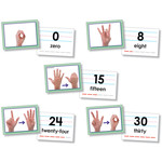 NORTH STAR TEACHER RESOURCES American Sign Language Numbers 0-30 Photo Cards