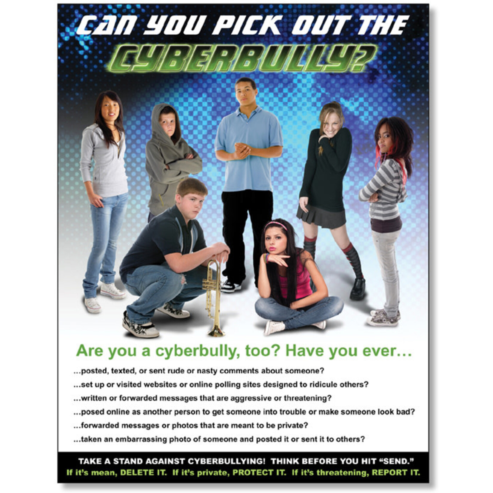 NORTH STAR TEACHER RESOURCES Cyberbullying Quick-Study Poster