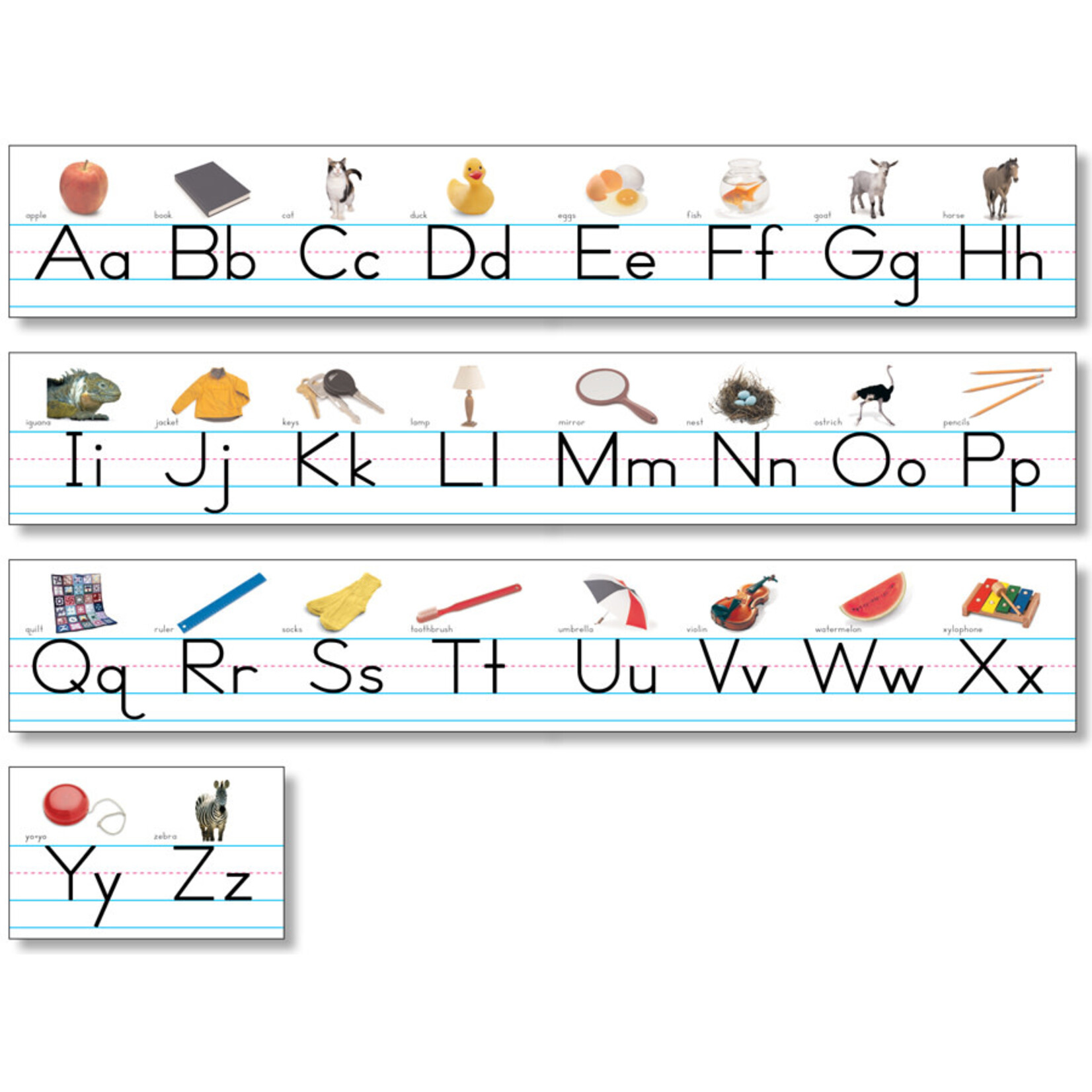 NORTH STAR TEACHER RESOURCES Alphabet Lines Traditional Manuscript