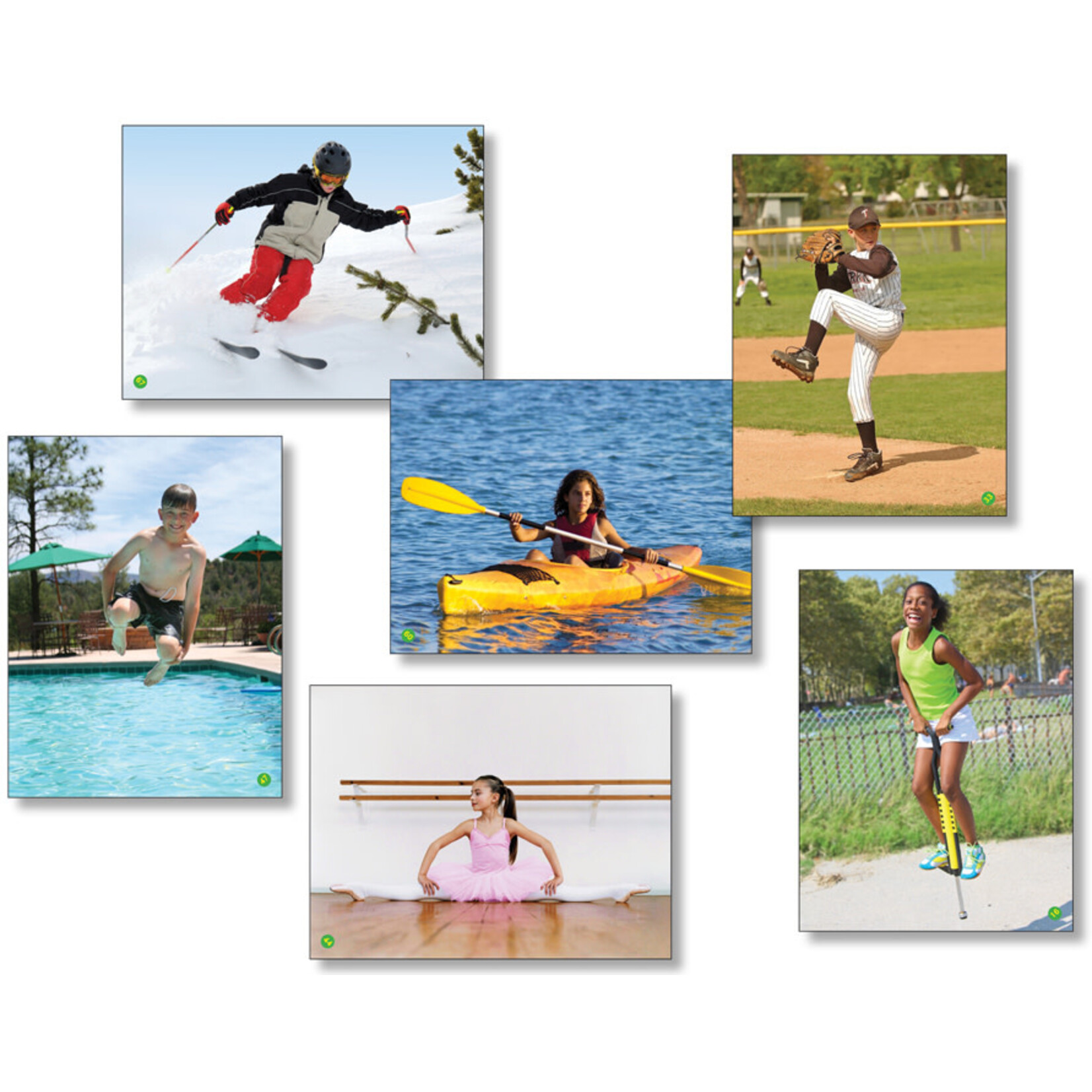 NORTH STAR TEACHER RESOURCES Kids in Motion Photo Language Cards