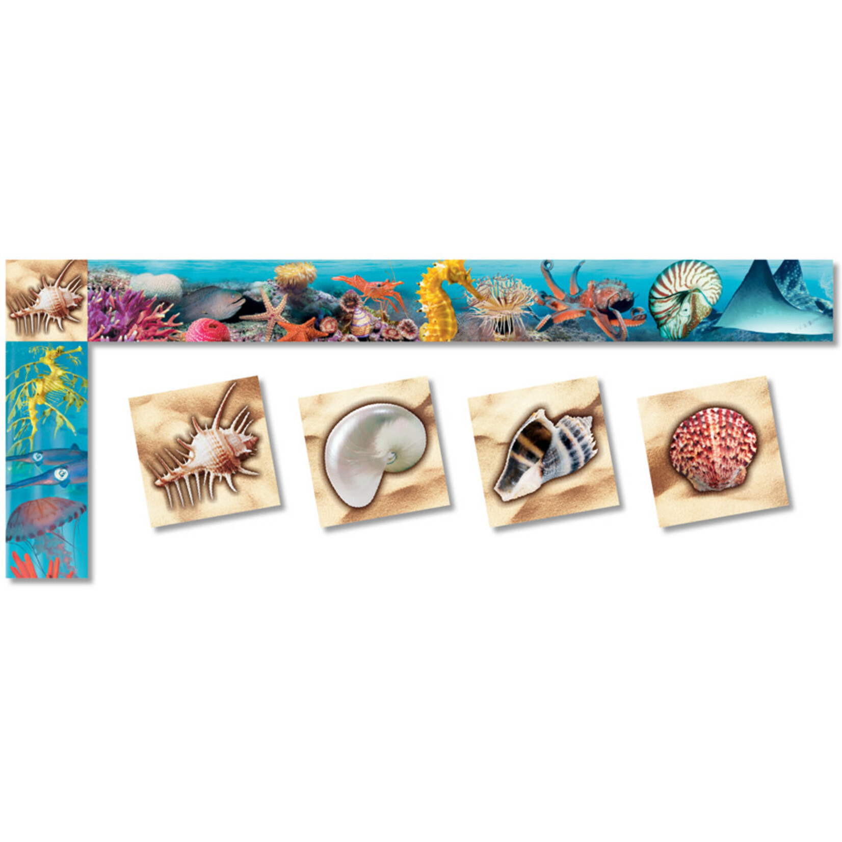 NORTH STAR TEACHER RESOURCES Sea Creatures Trimmer