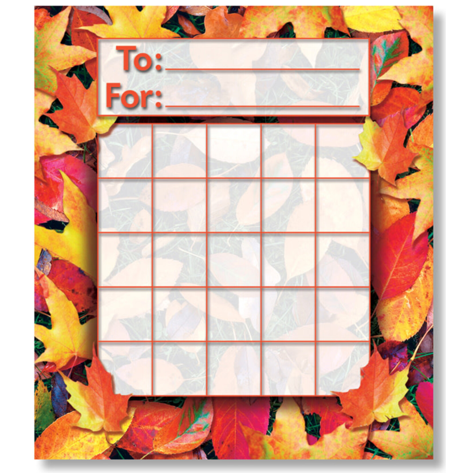 NORTH STAR TEACHER RESOURCES Fall Leaves Mini Incentive Chart