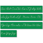 NORTH STAR TEACHER RESOURCES Alphabet Lines Green Traditional Cursive