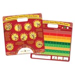 ASHLEY INCORPORATED Smart Poly Busy Board: Pizza Fractions